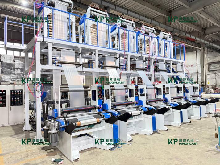 Kingplast-ek Abiadura handiko marko integratua Mono geruza estrusorea jarri berri du!